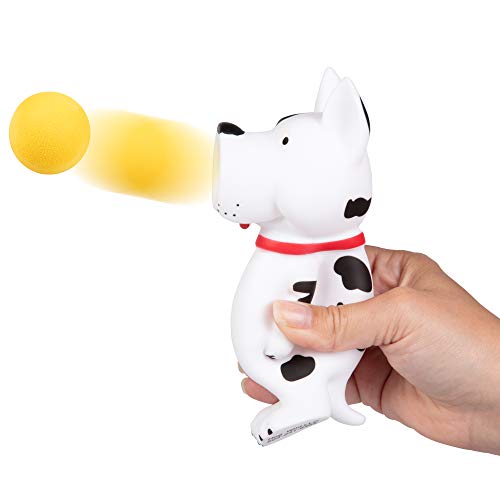 Hog Wild Dog Popper Toy - Shoot Foam Balls Up to 20 Feet - 6 Balls Included - Age 4+ - Thumbnail 2