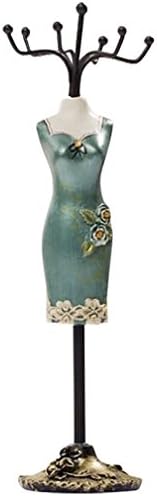 ALLYAK Jewelry Organizer Hanging Earring Necklace Display Mannequins Dress Lady Figure Stand Holder