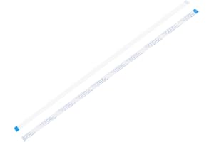 uxcell 5pcs FFC Flexible Flat Cable, 22 Pins 0.5 mm Pitch 500mm FPC FFC Flexible Ribbon Cable for LCD TV Car Audio DVD Player Laptop (B Type)