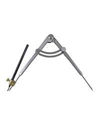 Taytools 469478   Separadores de juntas firmes, brújula, lápiz de fijación, carburo, mecanismo de bloqueo, puntos endurecidos