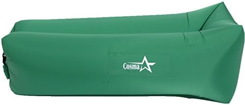 Inflatable Lounger Couch Camping Air Sofa Sleeping bag Waterproof Outdoor Bed Portable Compression Sacks With Carry bag Great furniture to use as bed hammock chair mattress even Floats on water