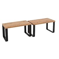 SbS Stackable, Kitchen Counter. Pantry and Cabinet Organizer, Modular Shelves. 2 Shelves