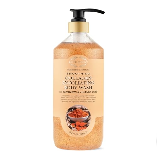 RIVER & ROWE Smoothing Collagen Exfoliating Body Wash