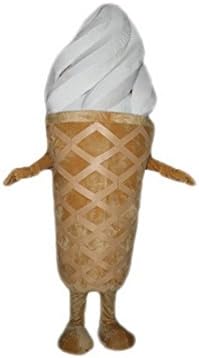 Ice Cream Cone Mascot Costume Cartoon Character Real Picture Langteng