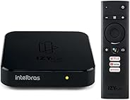 Smart Box Android TV IZY Play Preto Intelbras