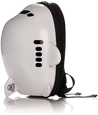 Ridaz Airplane Backpack for Kids White