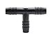 Hydro Flow Barbed Tee 3/8 Inch, Bag of 10