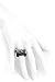 Angel White and Demon Black Sigil Rings (Size N , US 7)