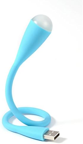 Imesun Blue Mini Flexible USB LED Reading Light Lamp for Laptop Computer Keyboard Notebook PC
