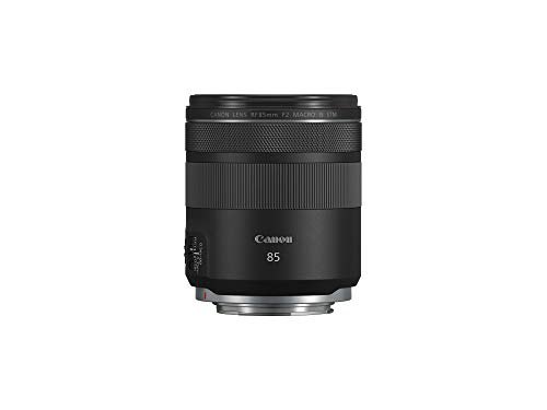 Canon RF 85 mm F2 Macro es STM, lente negra compacta de telefoto medio (4234C002)