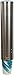 San Jamar Large Pull-Type Cup Dispenser 6-12 Oz. Flat Bottom Cups, 4.5 - 7 Oz Cone Cups with Flip Cap for Restaurants, Home, and Office, Stainless Steel, 16 Inches, Silver