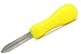 New Haven Curved Tip Oyster Knife and Shucker by Rakuen with Slip Resistant Polypropylene Antibacterial Handle