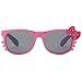 TRUST OPTICS Rubber Flexible Casual Style Kids Polarized Sunglasses in Classic Aviator and Cat eye Rubberized Shades for Baby and Children Age 3-10 (Pink Cateye Style)