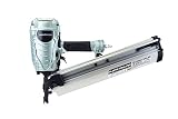 Metabo HPT NR90AES1 Pneumatic Framing Nailer Plastic Collated Full Head Nails 21 Degree Magazine,(Renewed)