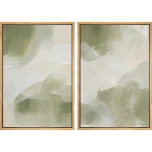 MUDECOR Framed Canvas Print Wall Art Set Olive