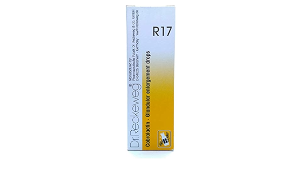 Amazon Com Dr Reckeweg Germany R17 Glandular Enlargement Drops 22 Ml Health Household