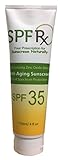 SPF Rx SPF 35 Anti-Aging Sunscreen, Moisturizing Zinc Oxide Based (4 oz)