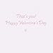 Hallmark Signature Valentine's Day Card (Sweet Candy Sprinkles) (0699VFE7402)