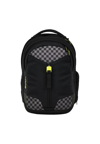 Satch Schulrucksack Match Dark Skate - Schwarz