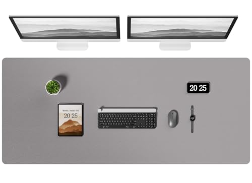 Aothia Leather Desk Pad Protector 55" x