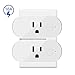 FREECUBE Smart Plug Compatible with Alexa, Echo, Google Home and IFTTT, Smart Socket Remote Control Your Home Appliances from Anywhere 16A 2 Pack