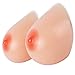 Megularlo Silicone Prosthesis Breast Forms Mastectomy Enhancers, Nude Color, B Cup(600g/Pair)