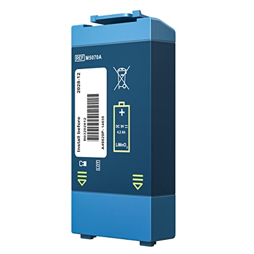 TZRENDS AED Battery Replacement M5070A Battery Defibrillator Battery