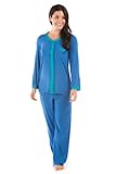 Women's Long Sleeve Pajama Set (Eco Nirvana) Eco-Friendly Clothing by Texere