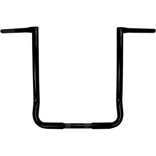 LA CHOPPERS LA-7361-18B 11/4-Inch Twin Peaks Touring Handle Bar, Black, 18 Inches