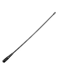 Retevis rhd-771 Antena de látigo Elite 15.4 "SMA-F Banda dual 144/430 MHz para Retevis h-777 / rt-5r Baofeng UV5R / 888S / Kenwood Radio de 2 vías (1 paquete)