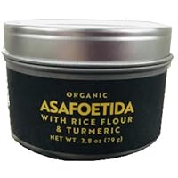 Asafoetida (Hing) Organic 2.8 OZ. Improved Packaging and formula after customer feedback