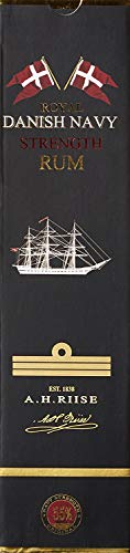 A.H. Riise Royal Danish Navy Strenght Rum 55% Vol. 0,7 Liter – Bild 5