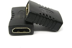 HDMI Coupler, HDMI Female to Female Adapter，HDMI Adapter Connector with 4K Ultra HD UHD 3D Full HD 1080p HDR