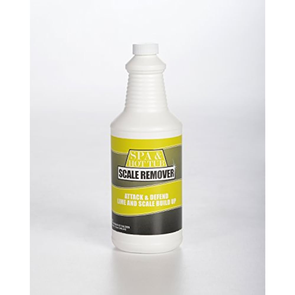 Spa " Hot Tub Pool Stain Removers Scale Remover, 32oz, Attack And