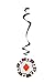 Casino Party Hanging Swirls Decorations Viva Las Vegas Casino Game Night Birthday Party Ceiling Hangings Garlands Cards Bingo Poker Card Casino Night Party Photo Booth Backdrops Decorations, 18PC
