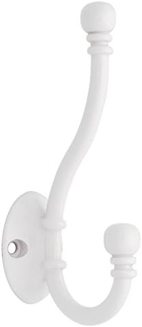 BRAINERD B46305J-W-C Ball End Coat and Hat Hook