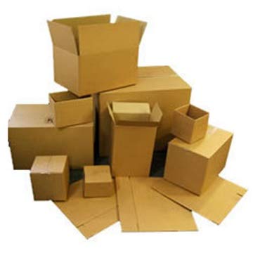 Realpack 10 x Boxes Single Wall Size : 12''x9''x12''