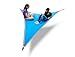 Tentsile T-Mini 2-Person Double Lightweight Hammock - Blue Fabric