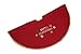 Clever Creations 30 Inch Christmas Tree Skirt Decoration, Large Merry Christmas Mat Holiday Décor