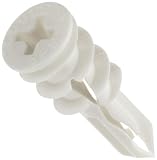 TOGGLER SnapSkru SPM Mini Self-Drilling Drywall Anchor with Screws, Glass-Filled Nylon, Made in US, For #6 to #8 Fastener Sizes (Pack of 25)