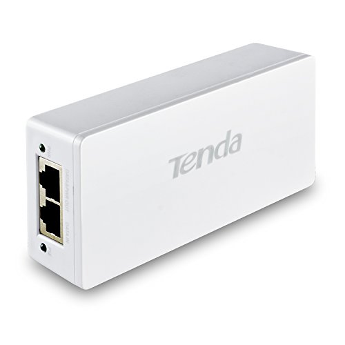 Tenda 30W Gigabit Ethernet PoE+ Injector Adapter, 802.3at & 802.3af Compliant (POE30G-AT)