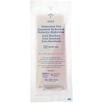 Medline Sterile Abdominal Pads, 8