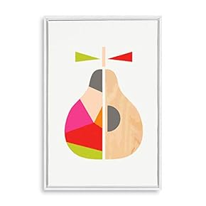 Framed Canvas Wall Art Abstract Colorful Canvas Prints Home Artwork Decoration for Living Room,Bedroom - 16x24 inches