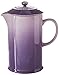 Le Creuset PG8200-10BP Stoneware French Press Coffee Maker, 27 oz, Provence