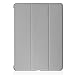 KHOMO - Compatible with iPad 5th 6th Generation (2017 & 2018) 9.7 inch Case - Dual Series - Ultra Slim Hard Cover with Auto Sleep Wake Feature - Grey Black