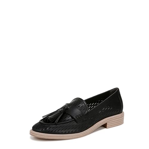Franco Sarto Womens Carolyn Low Loafer Black Cage 6.5 M