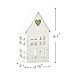 EAMBRITE Iron White House Candle Lantern