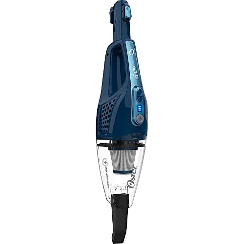 Aspirador de Pó Vertical Oster Sem Fio 3 em 1, Bateria, Azul, 90W, OASP630