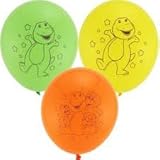 Barney Party Balloons (6 Count)