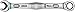 Wera Tools 05073271001 Joker SW 11 SB RATCHETING Combo Wrench, 11mm, Multi